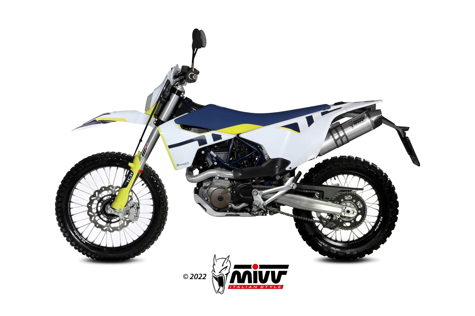 TERMINALI DI SCARICO ACCIAIO INOX MIVV STR1 HUSQVARNA 701 ENDURO/SUPERMOTO 21-24