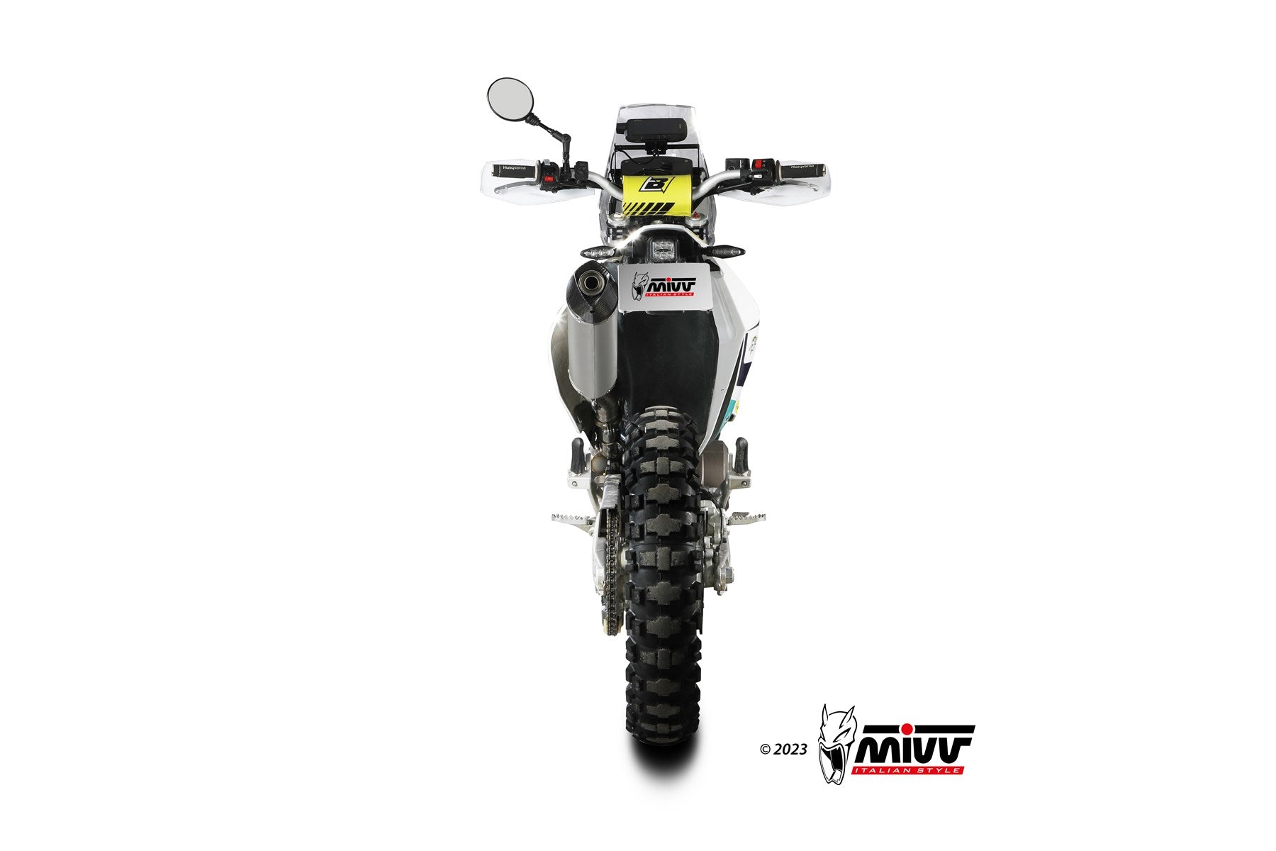 TERMINALI DI SCARICO ACCIAIO INOX MIVV STR1 HUSQVARNA 701 ENDURO/SUPERMOTO 21-24