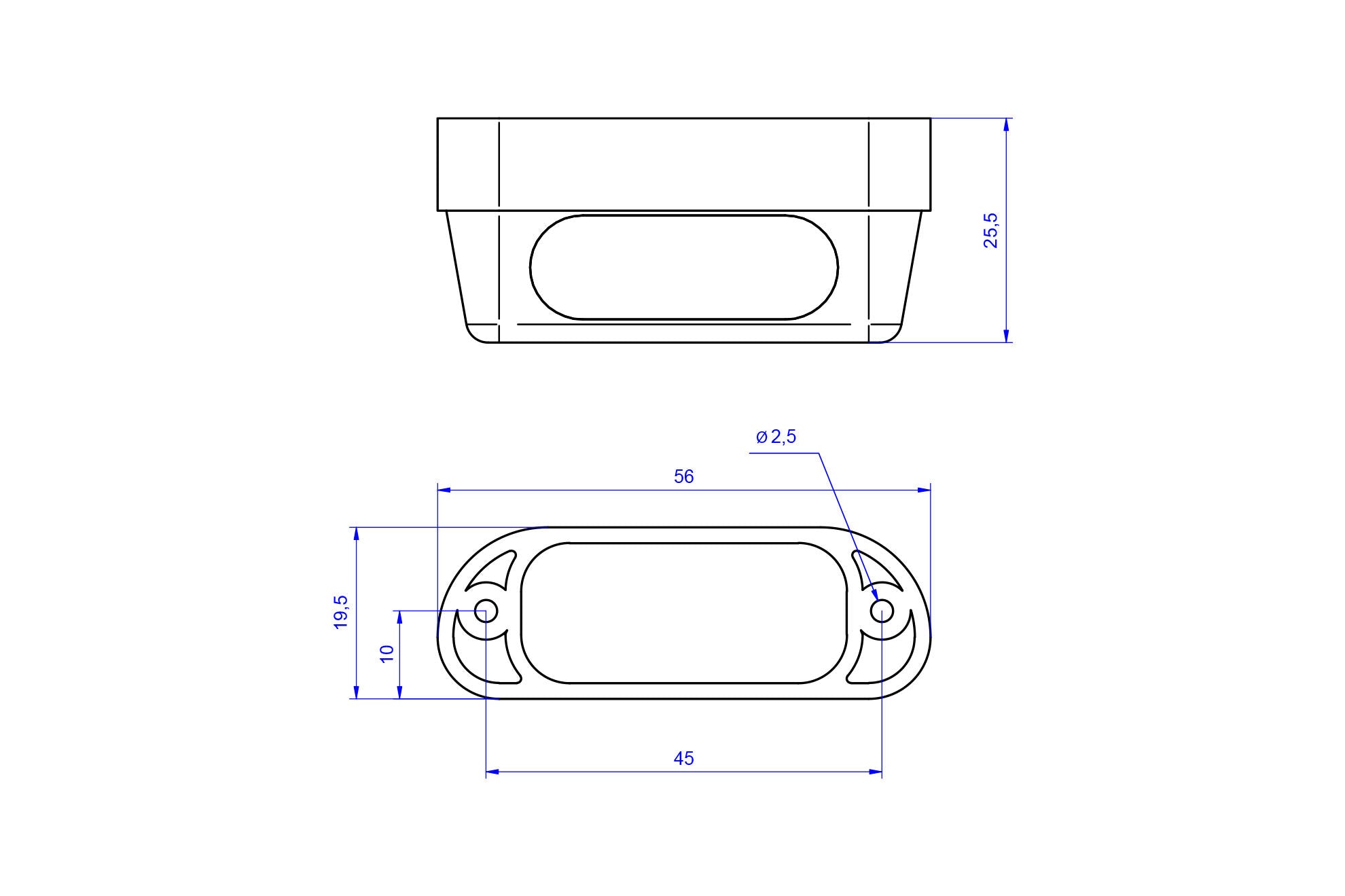 LUCE TARGA MOTO FIRE LED CNC RACING