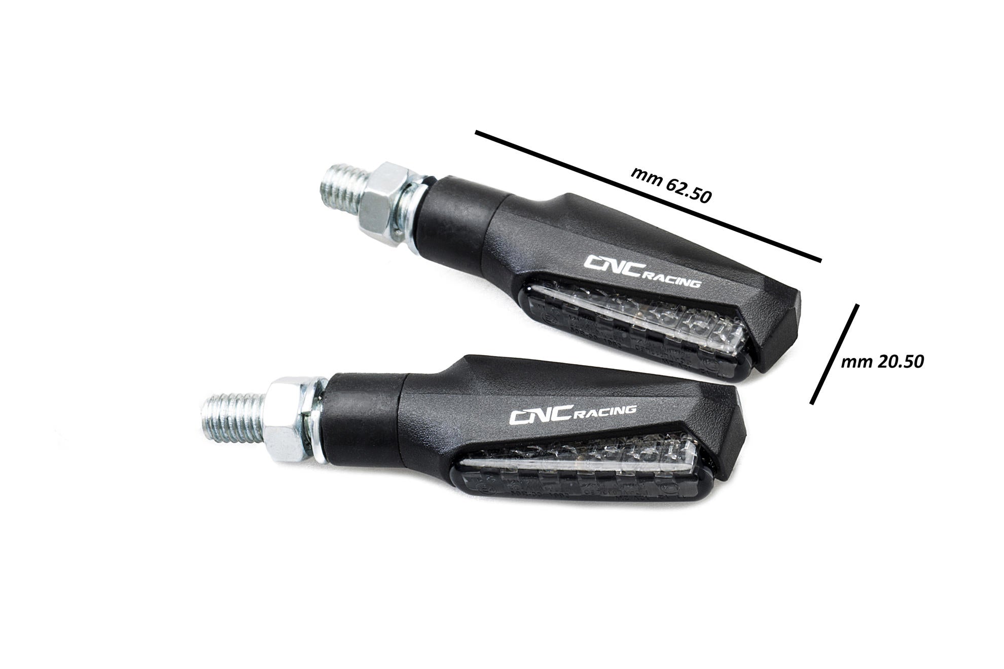 FRECCE PER MOTO A LED FAST CNC RACING