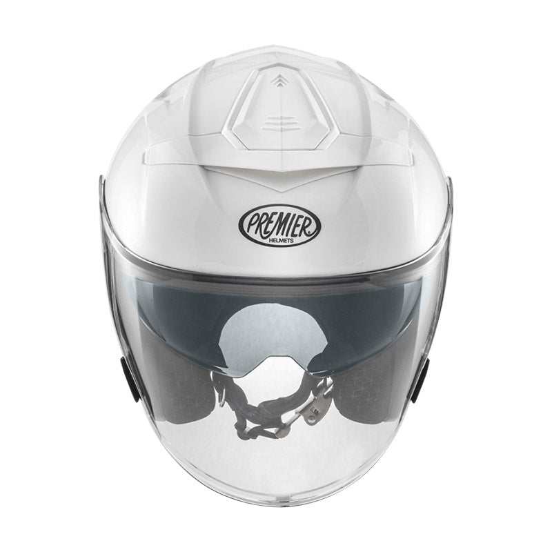 CASCO DA MOTO JET PREMIER JT-5 BIANCO