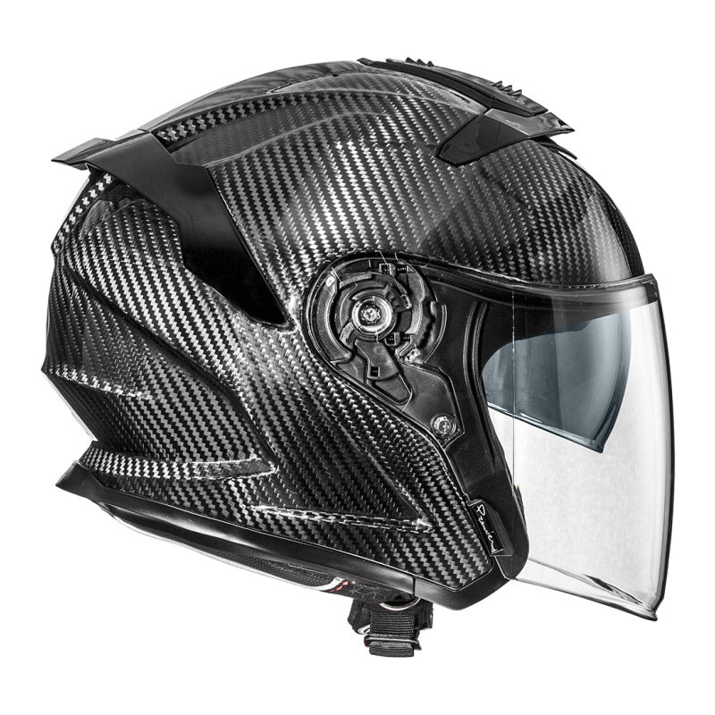 CASCO DA MOTO JET PREMIER JT-5 CARBON