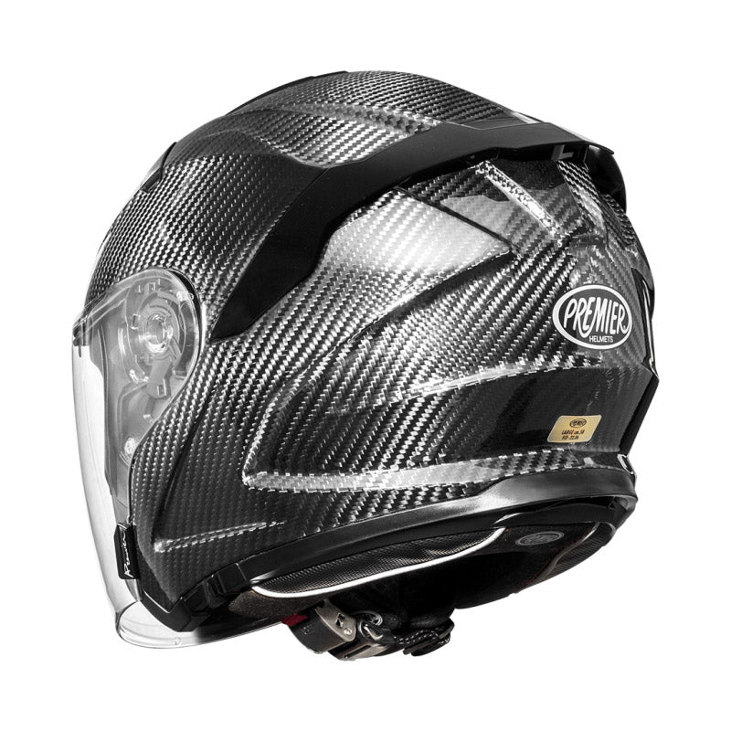 CASCO DA MOTO JET PREMIER JT-5 CARBON