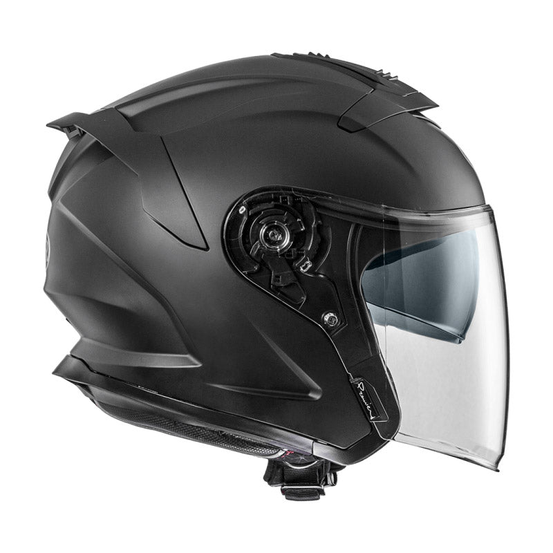 CASCO DA MOTO JET PREMIER JT-5 NERO OPACO