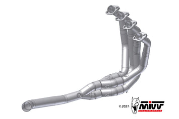 Collettore Mivv Decatalizzato Kawasaki Ninja 1000 Sx / Tourer 2020-2024