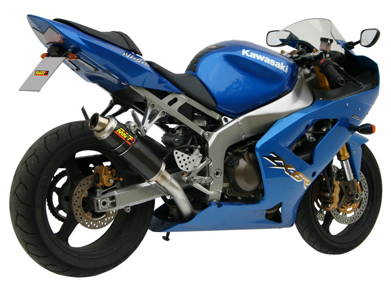 TERMINALE DI SCARICO IN CARBONIO MIVV GP KAWASAKI ZX-6 R 636 2003 - 2004