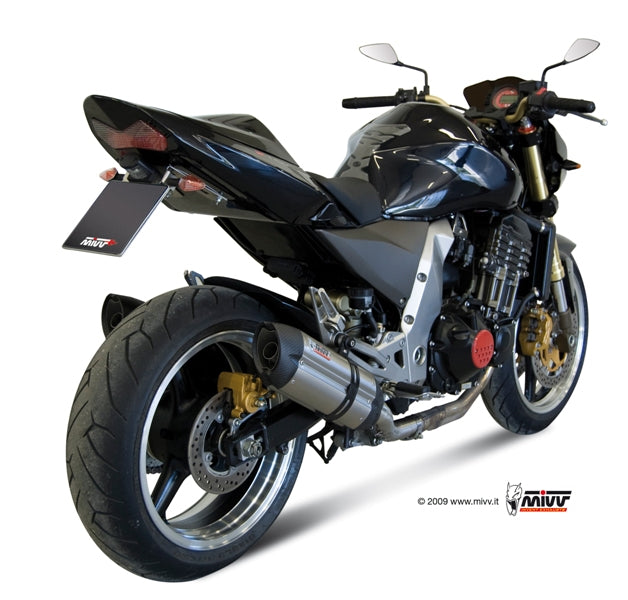 TERMINALI DI SCARICO IN ACCIAIO INOX MIVV SUONO KAWASAKI Z1000 2003 - 2006