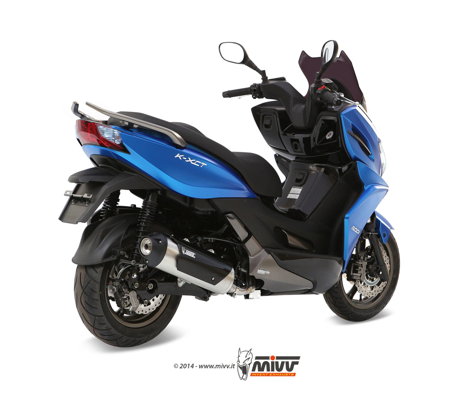 SCARICO COMPLETO IN ACCIAIO INOX MIVV URBAN KYMCO K-XCT 300 2012 - 2016