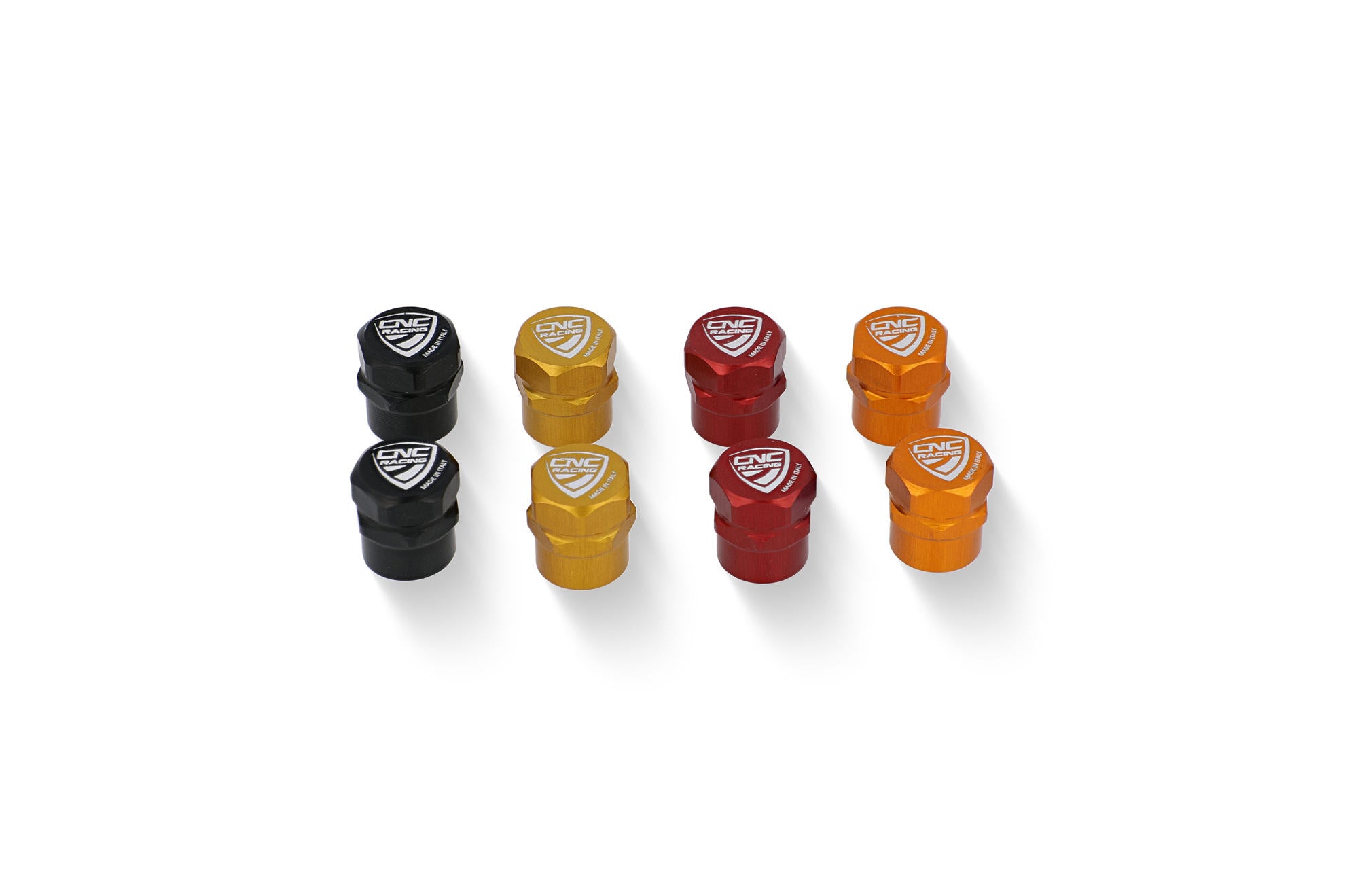 VALVOLE NERO TAPPO RUOTA MOTO CNC RACING