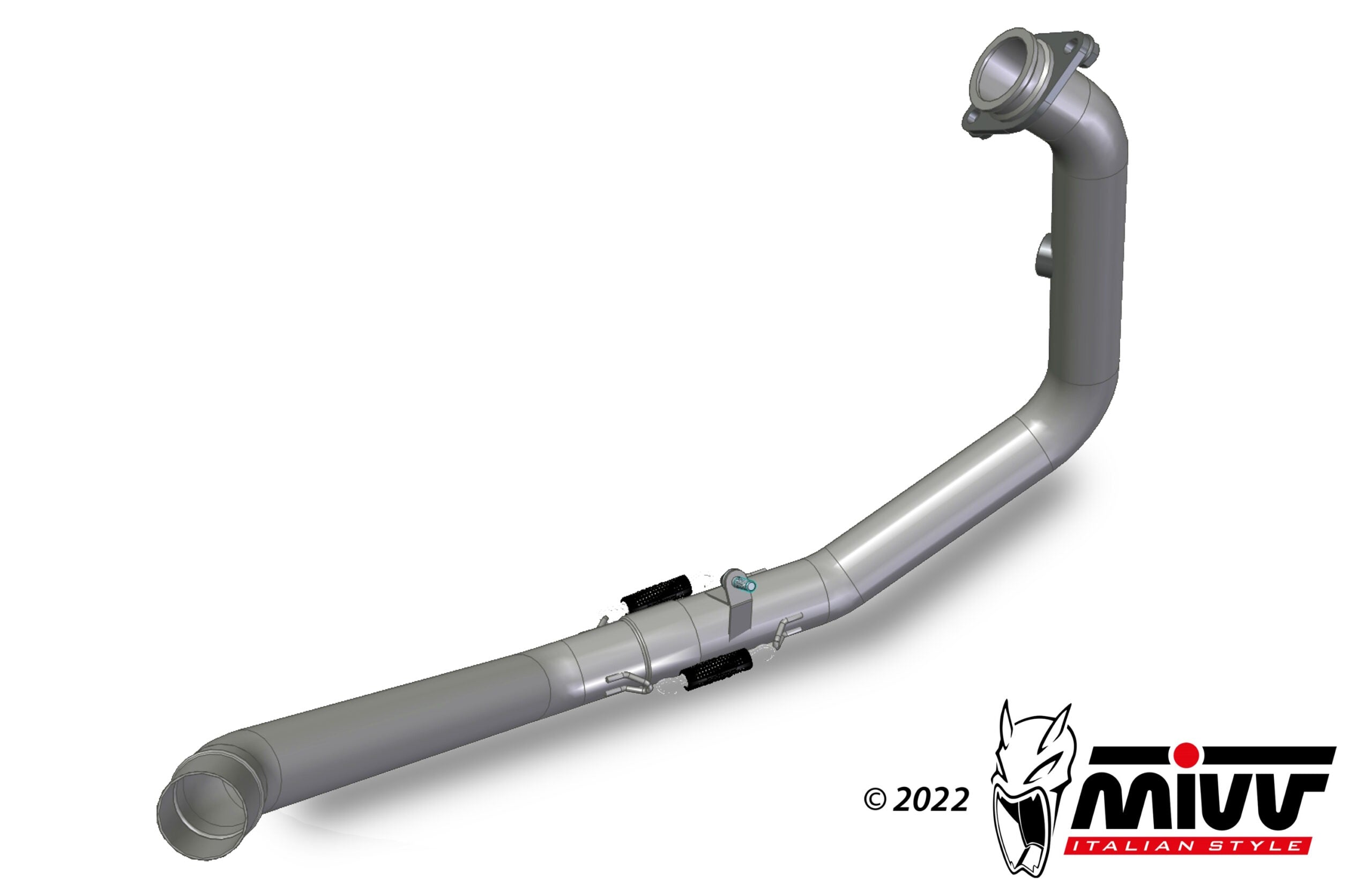 DECATALIZZATORE NO-KAT MIVV KTM 390 DUKE 2021 - 2023