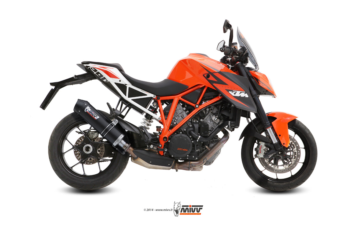 TERMINALI DI SCARICO IN CARBONIO MIVV OVAL KTM 1290 SUPERDUKE 2014 - 2019