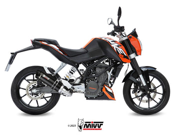 Scarico Completo Mivv In Carbonio Gp Ktm 125 Duke 2011-2016