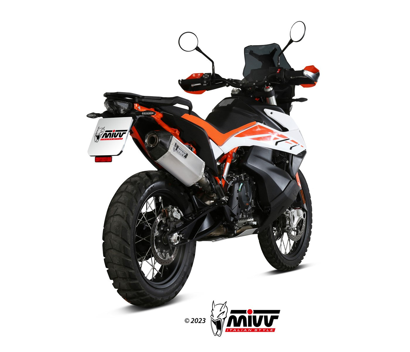 TERMINALE DI SCARICO ACCIAIO INOX MIVV SPEED EDGE KTM 790 ADVENTURE/R 2019-2020
