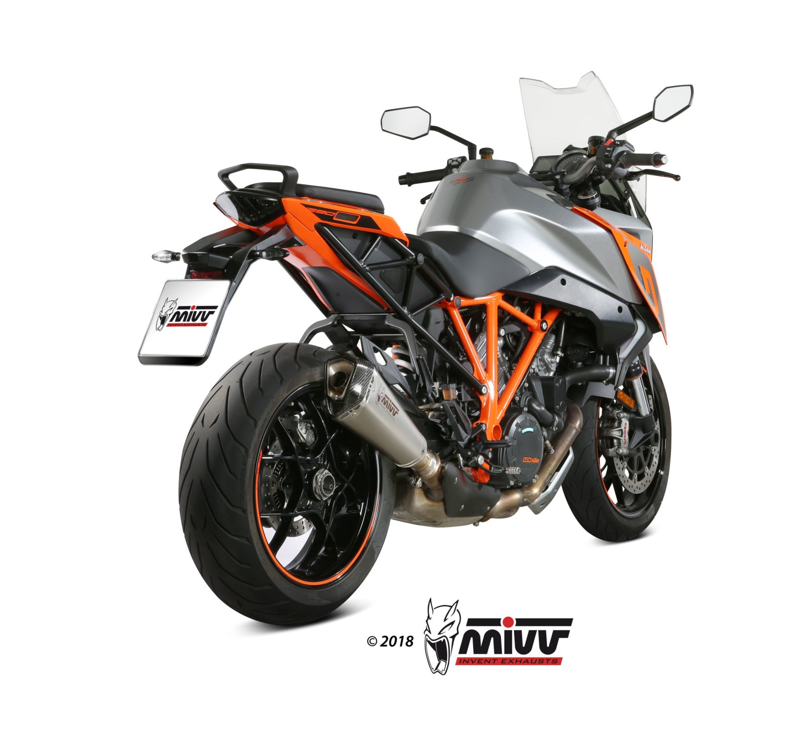 TERMINALE DI SCARICO ACCIAIO INOX MIVV DELTA RACE KTM 1290 SUPERDUKE GT 2016-24