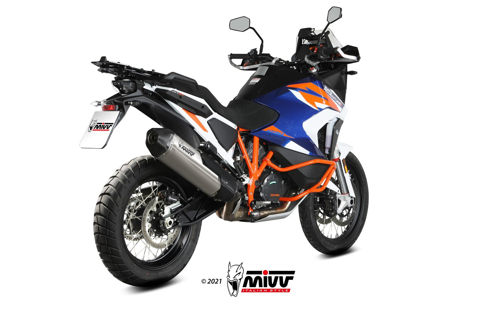 TERMINALE SCARICO TITANIO MIVV SPEED EDGE KTM 1290 SUPER ADVENTURE /R/S/T 21-24