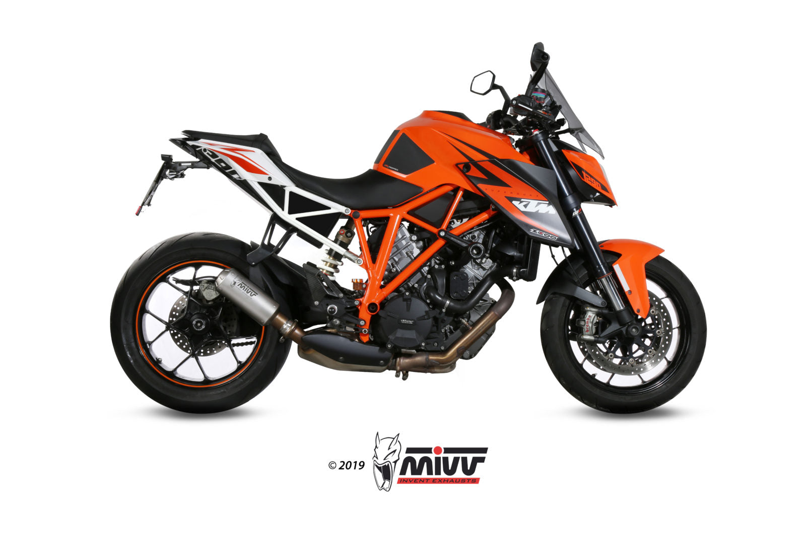 TERMINALE DI SCARICO IN ACCIAIO INOX MIVV MK3 KTM 1290 SUPERDUKE 2014 - 2019