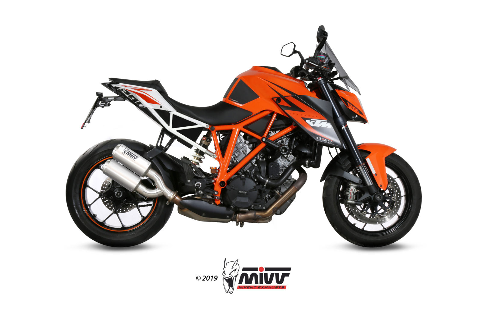TERMINALI DI SCARICO IN ACCIAIO INOX MIVV MK3 KTM 1290 SUPERDUKE 2014 - 2019