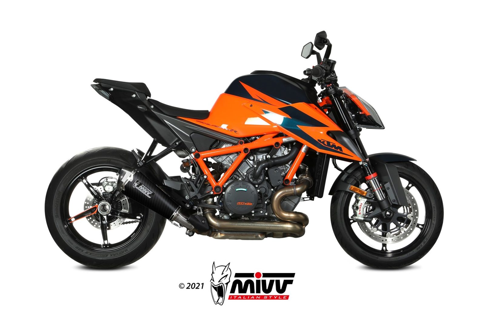 TERMINALE SCARICO IN CARBONIO MIVV DELTA RACE KTM 1290 SUPERDUKE R/EVO 2021-23