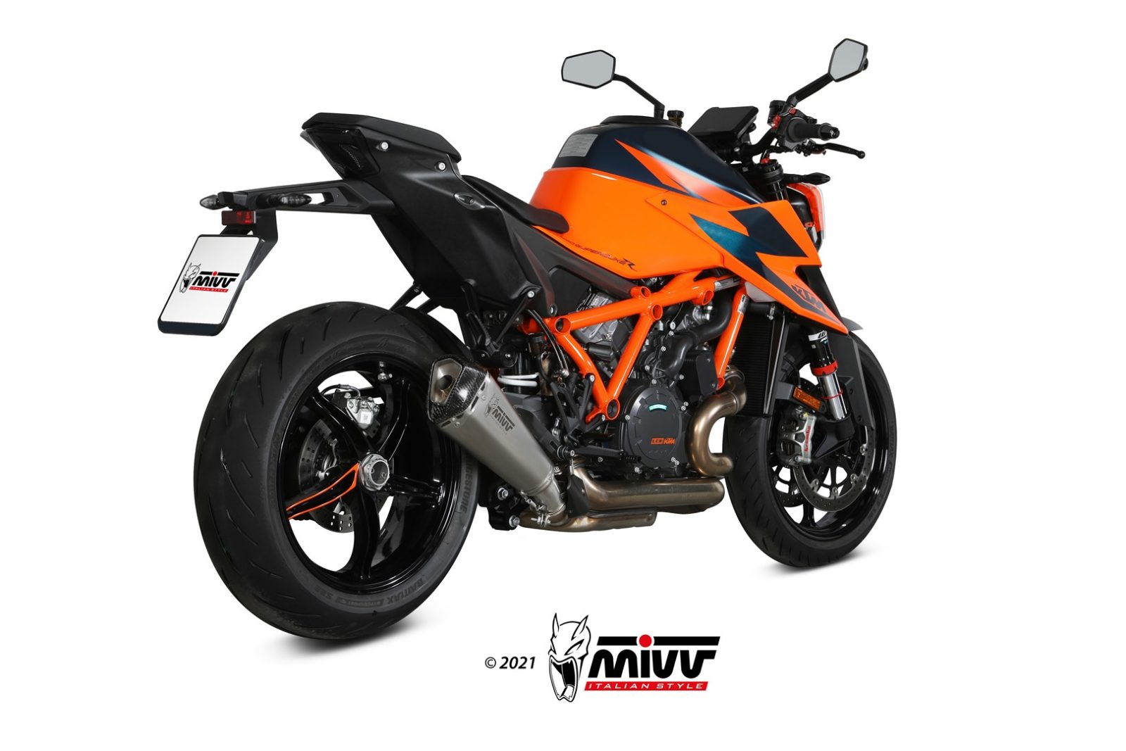 TERMINALE SCARICO ACCIAIO INOX MIVV DELTA RACE KTM 1290 SUPERDUKE R/EVO 2021-23