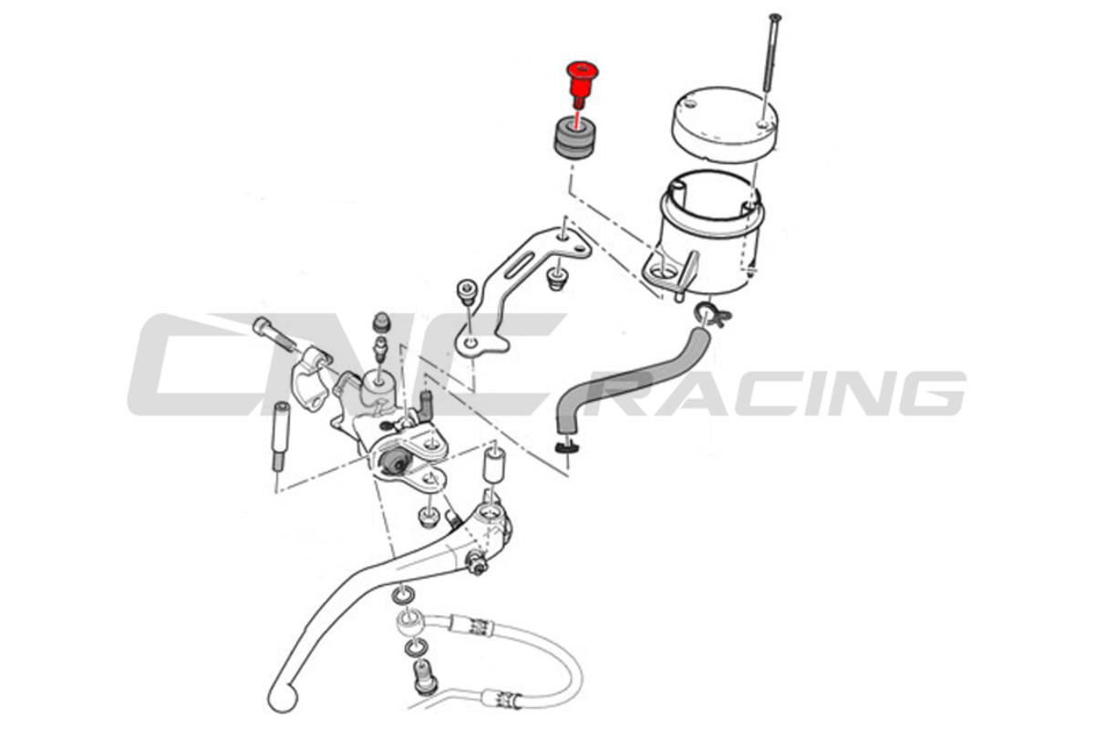 VITE VASCHETTA FRENO/FRIZIONE CNC RACING DUCATI SUPERSPORT 936 S