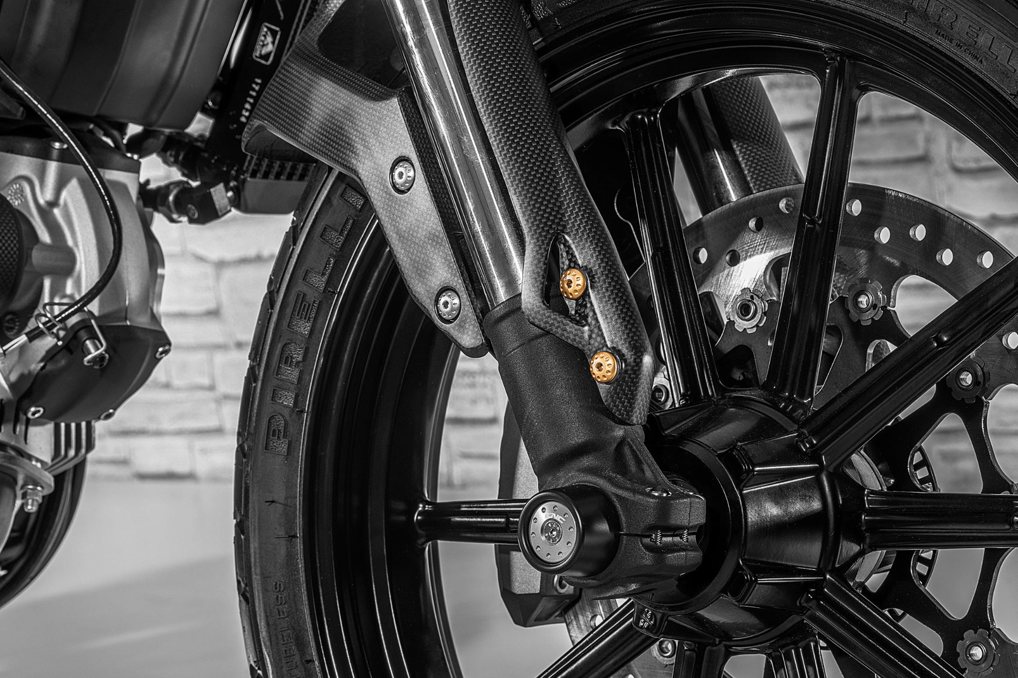 VITI PARASTELI FORCELLA CNC RACING DUCATI SCRAMBLER 800 CLASSIC 2015-18