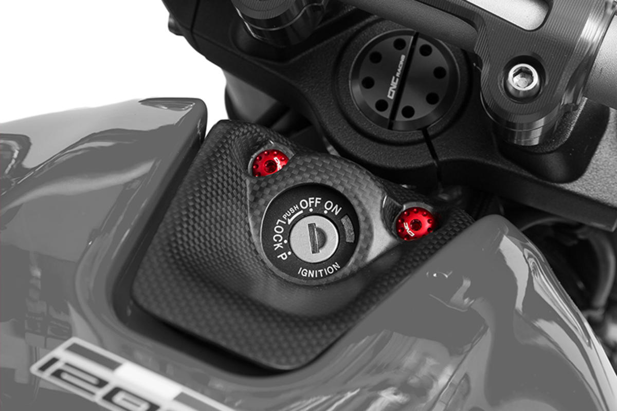 KIT VITI COVER BLOCCHETTO CHIAVE CNC RACING DUCATI MONSTER 821