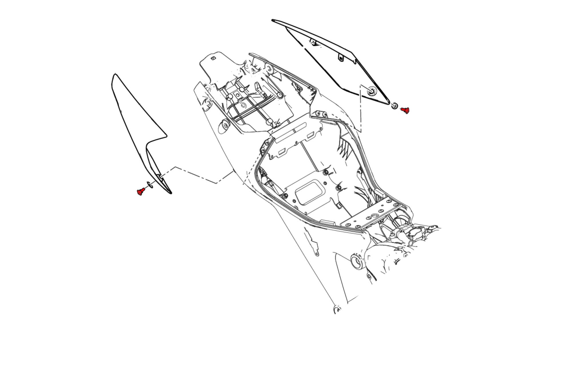 KIT VITI FIANCHETTI CODINO CNC RACING DUCATI MONSTER 937