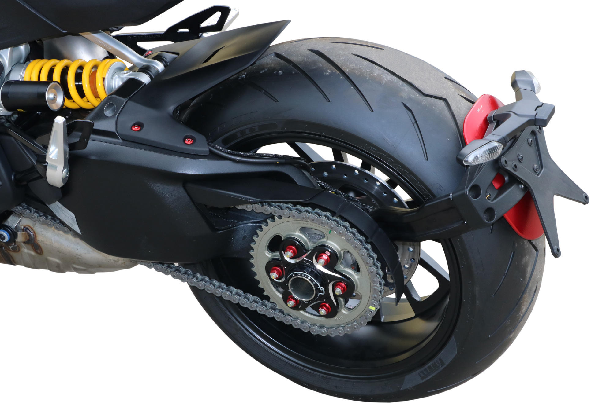 VITI PARAFANGO POSTERIORE CNC RACING DUCATI DIAVEL 1260