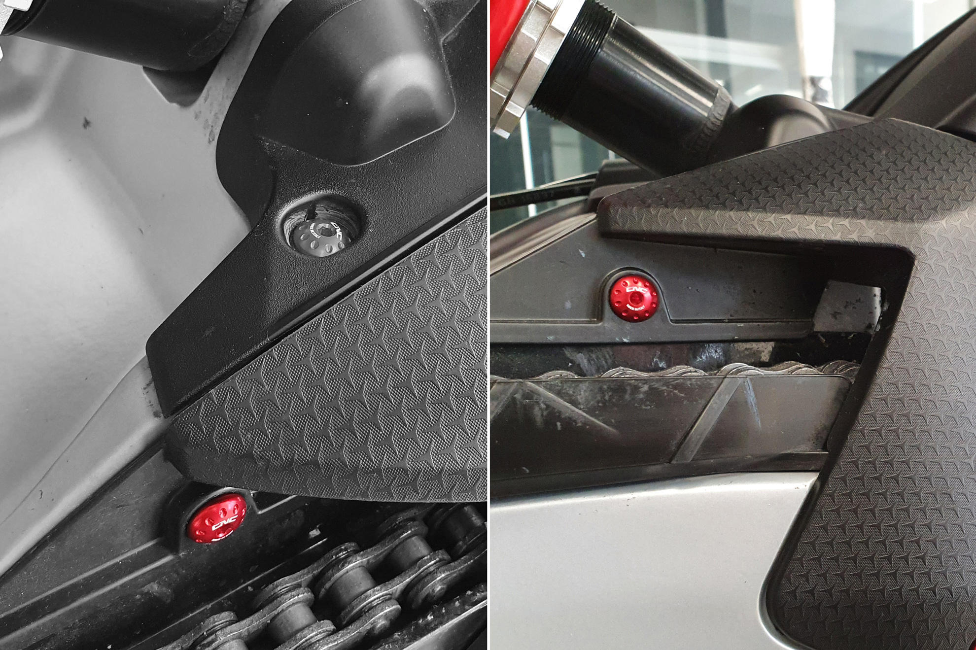 VITI PATTINO CATENA CNC RACING APRILIA RS 660 2021-22