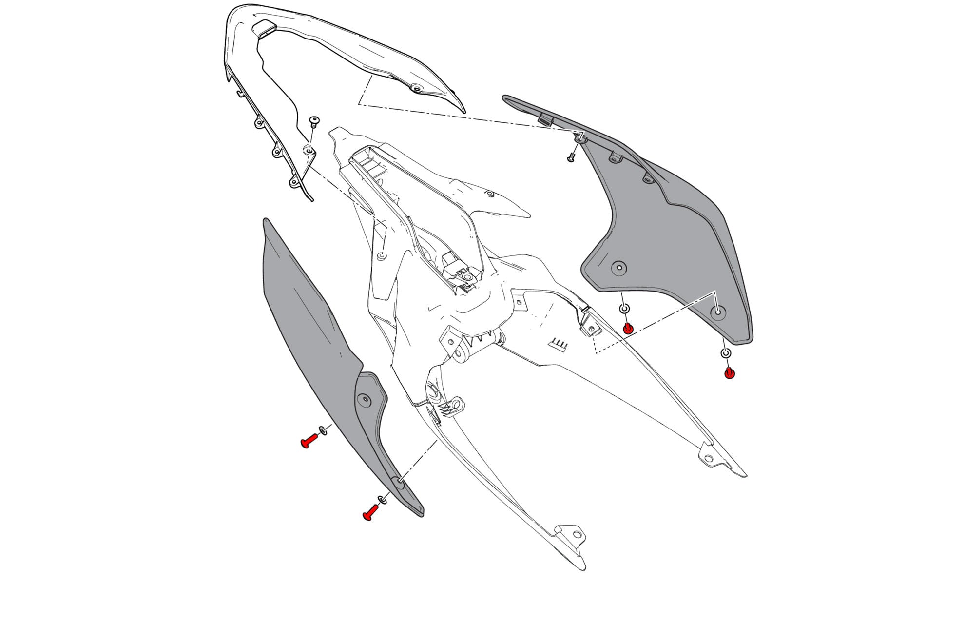 VITI SOTTO CODONE CNC RACING DUCATI STREETFIGHTER V4 SP2
