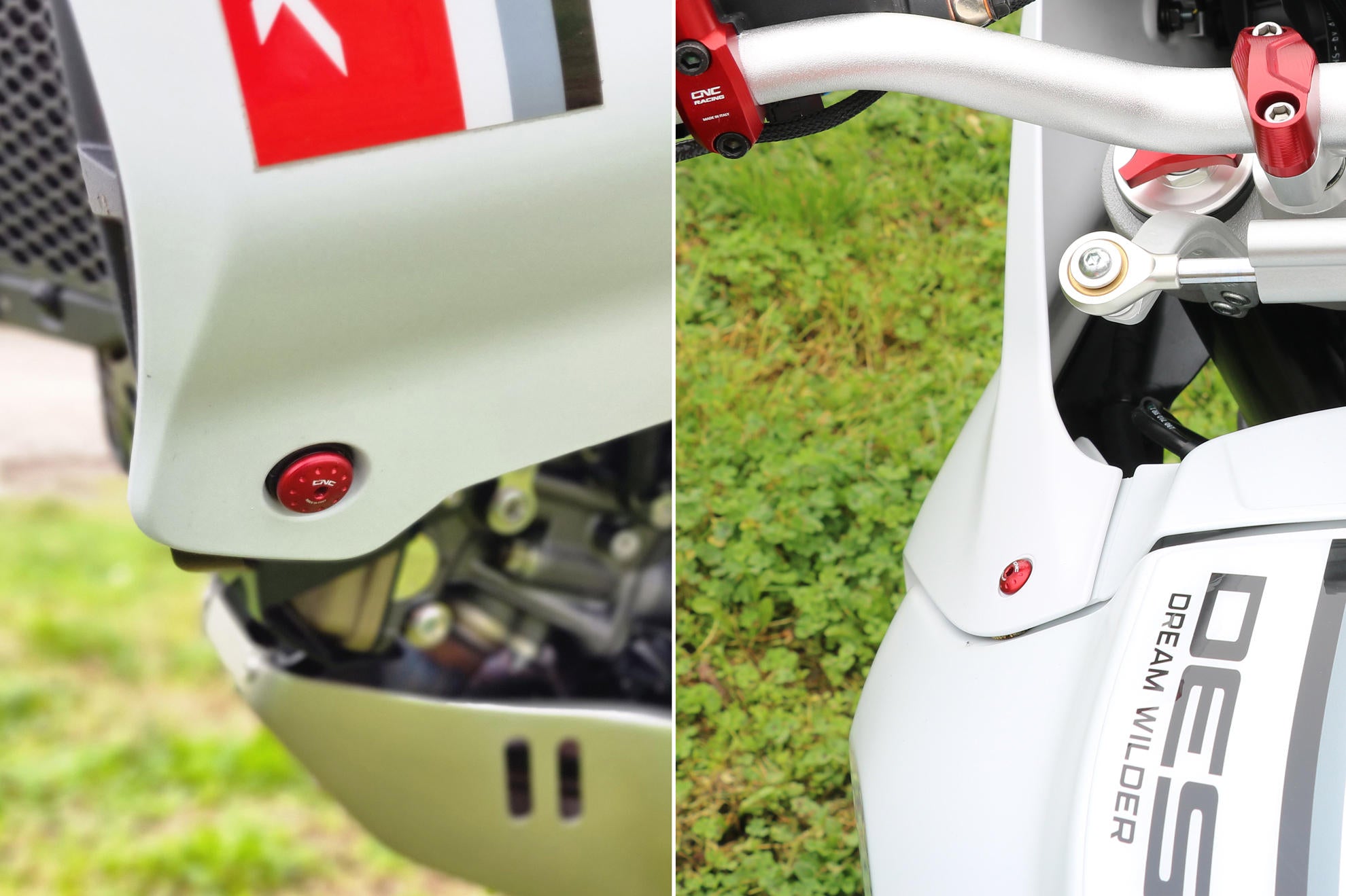 VITI CARENA ANTERIORE CNC RACING DUCATI DESERTX