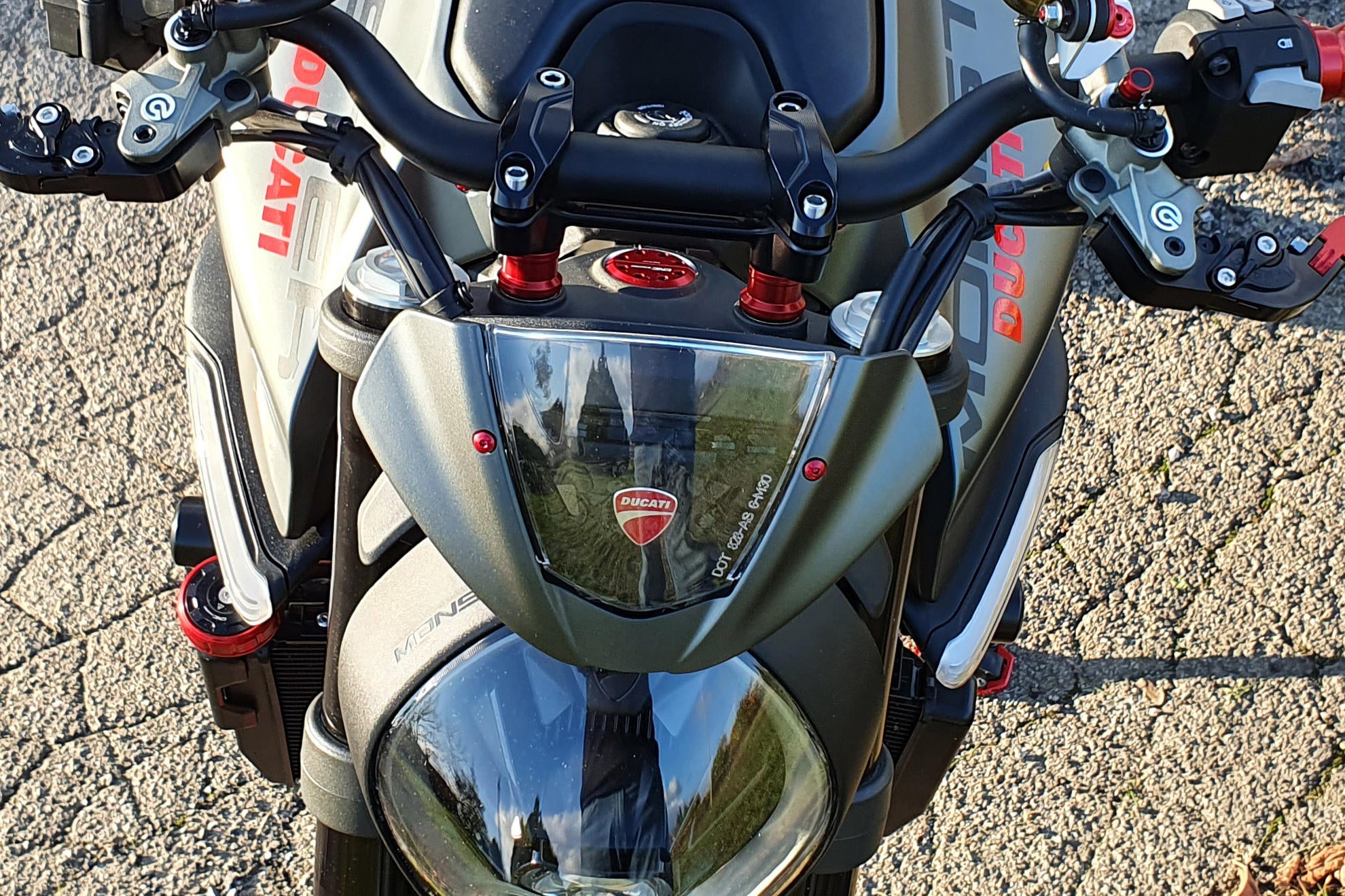 VITI CUPOLINO ORIGINALE CNC RACING DUCATI MONSTER 937