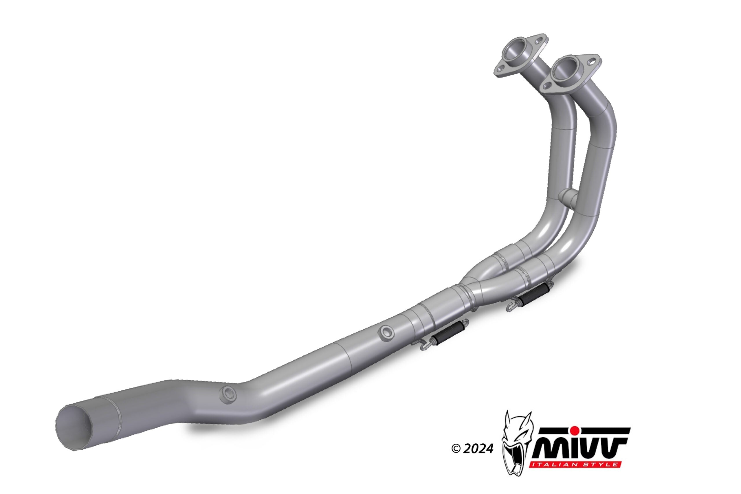 DECATALIZZATORE NO-KAT MIVV KAWASAKI NINJA 400 2021 - 2023