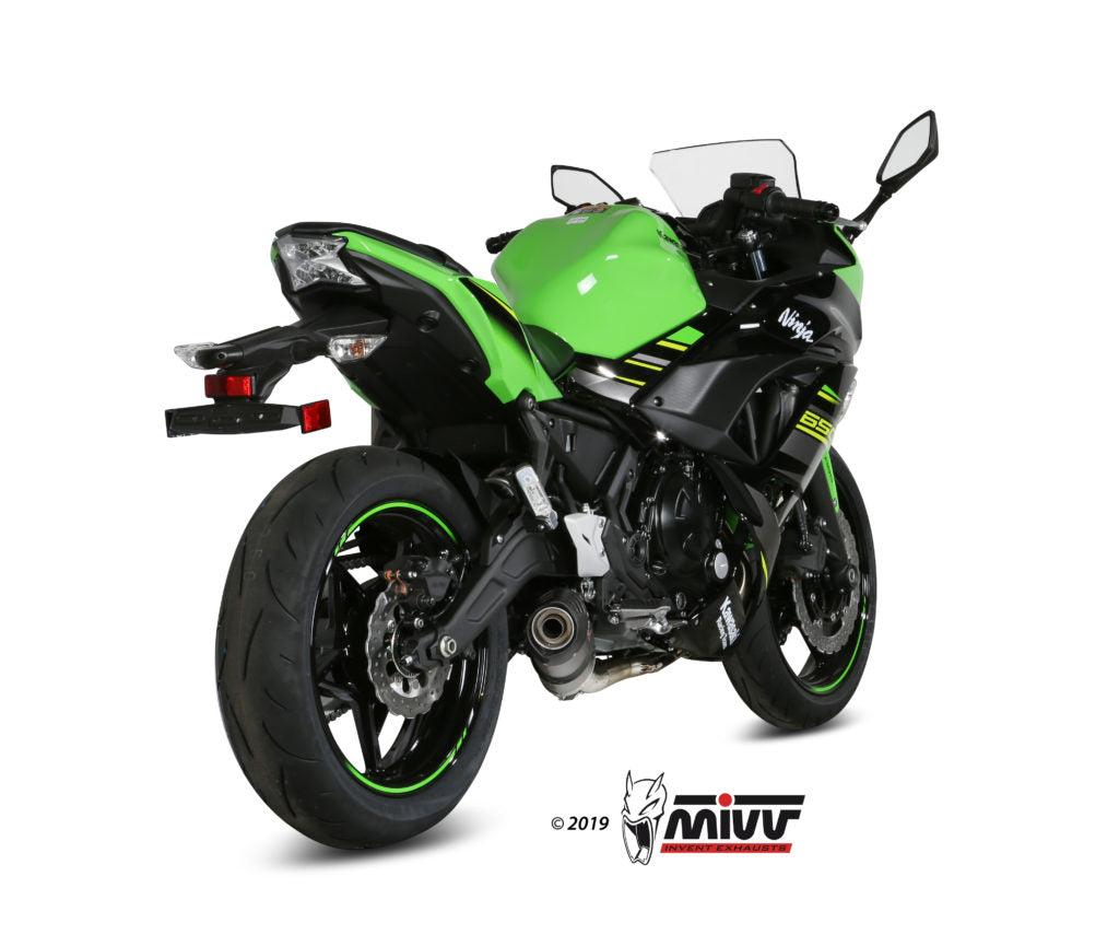 SCARICO COMPLETO IN TITANIO MIVV OVAL KAWASAKI NINJA 650 2017 - 2023