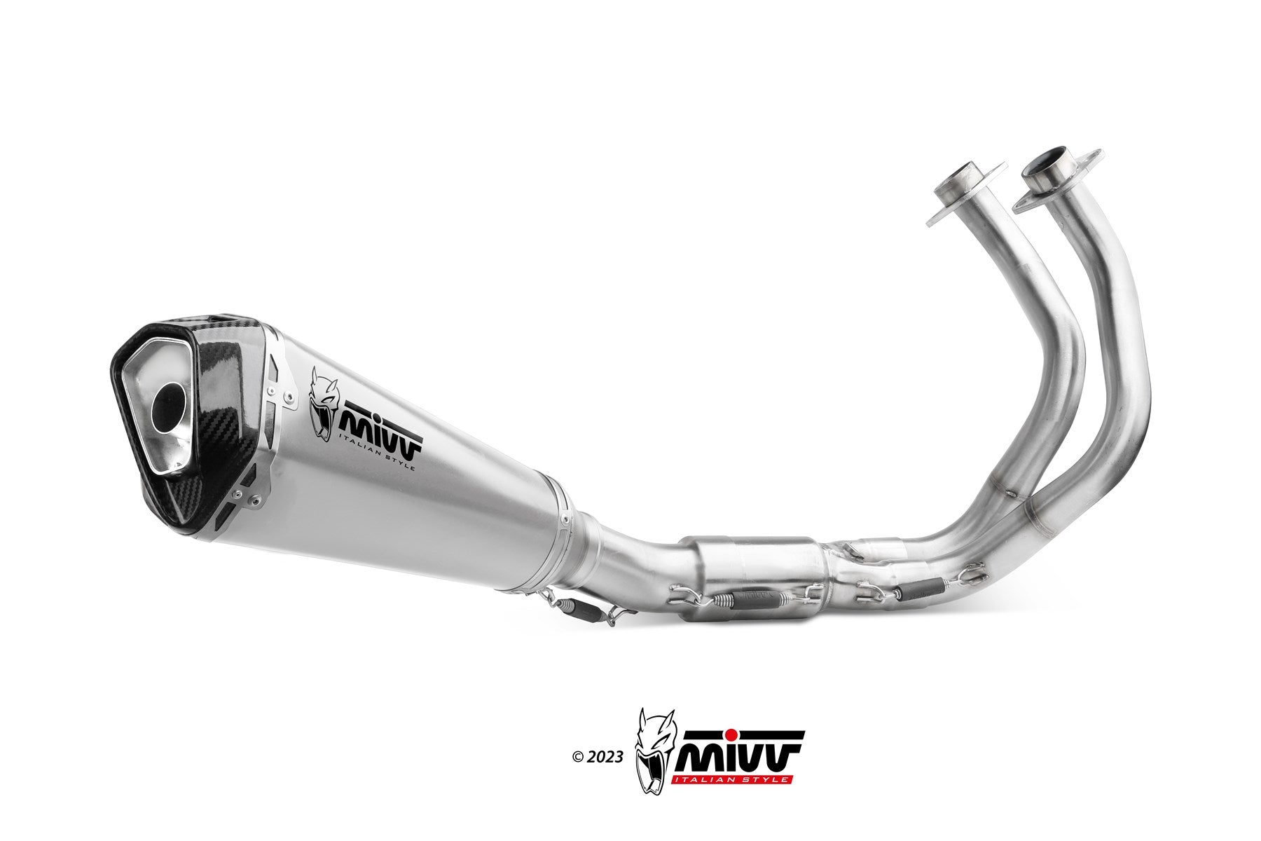 SCARICO COMPLETO IN ACCIAIO INOX MIVV DELTA RACE KAWASAKI Z650 2024
