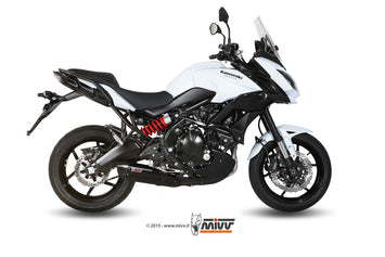 Scarico Completo Mivv Inox Nero Suono Kawasaki Versys 650 2015-2020