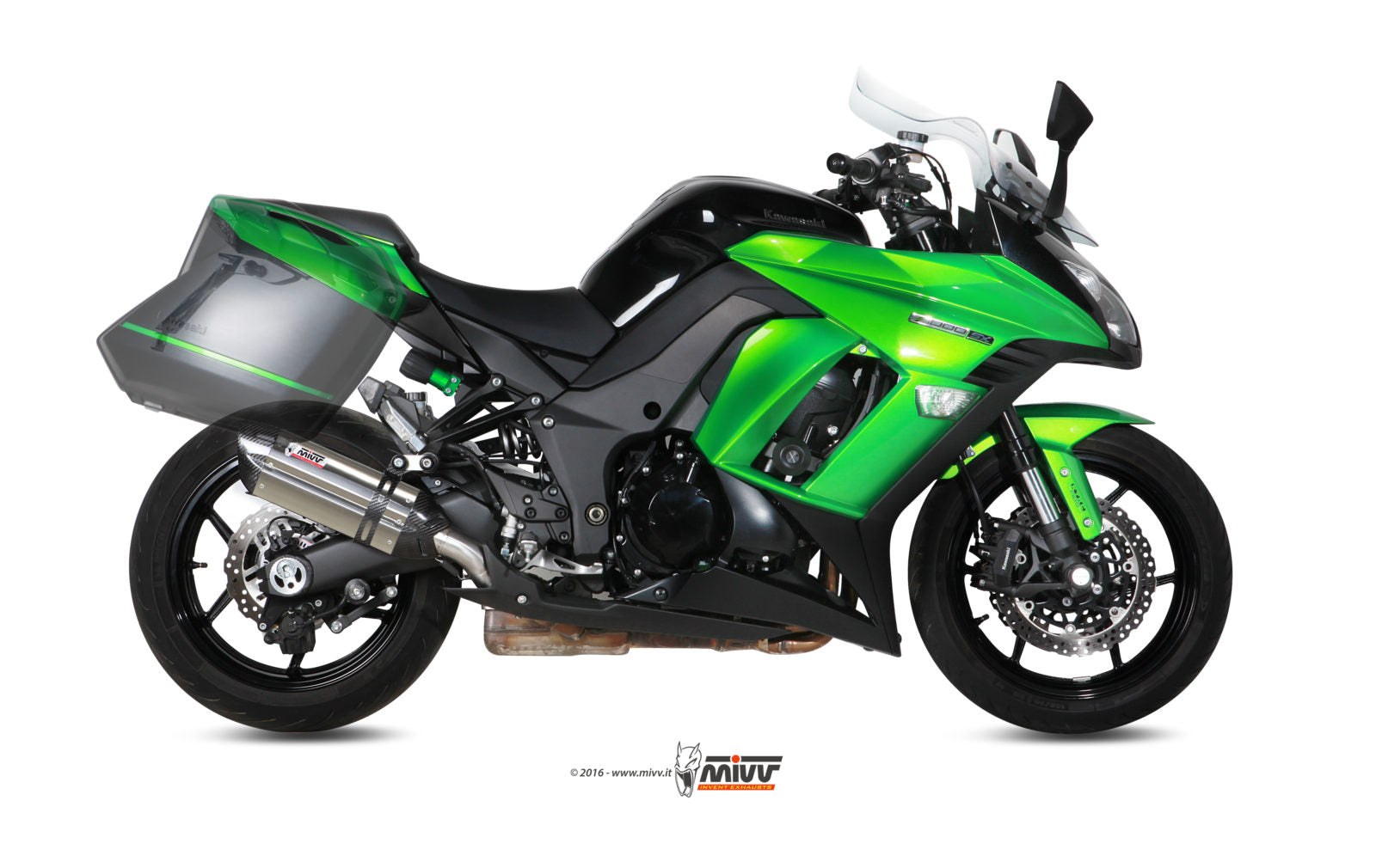 TERMINALI DI SCARICO INOX MIVV SUONO KAWASAKI Z1000 SX/NINJA 1000 SX 2014-19