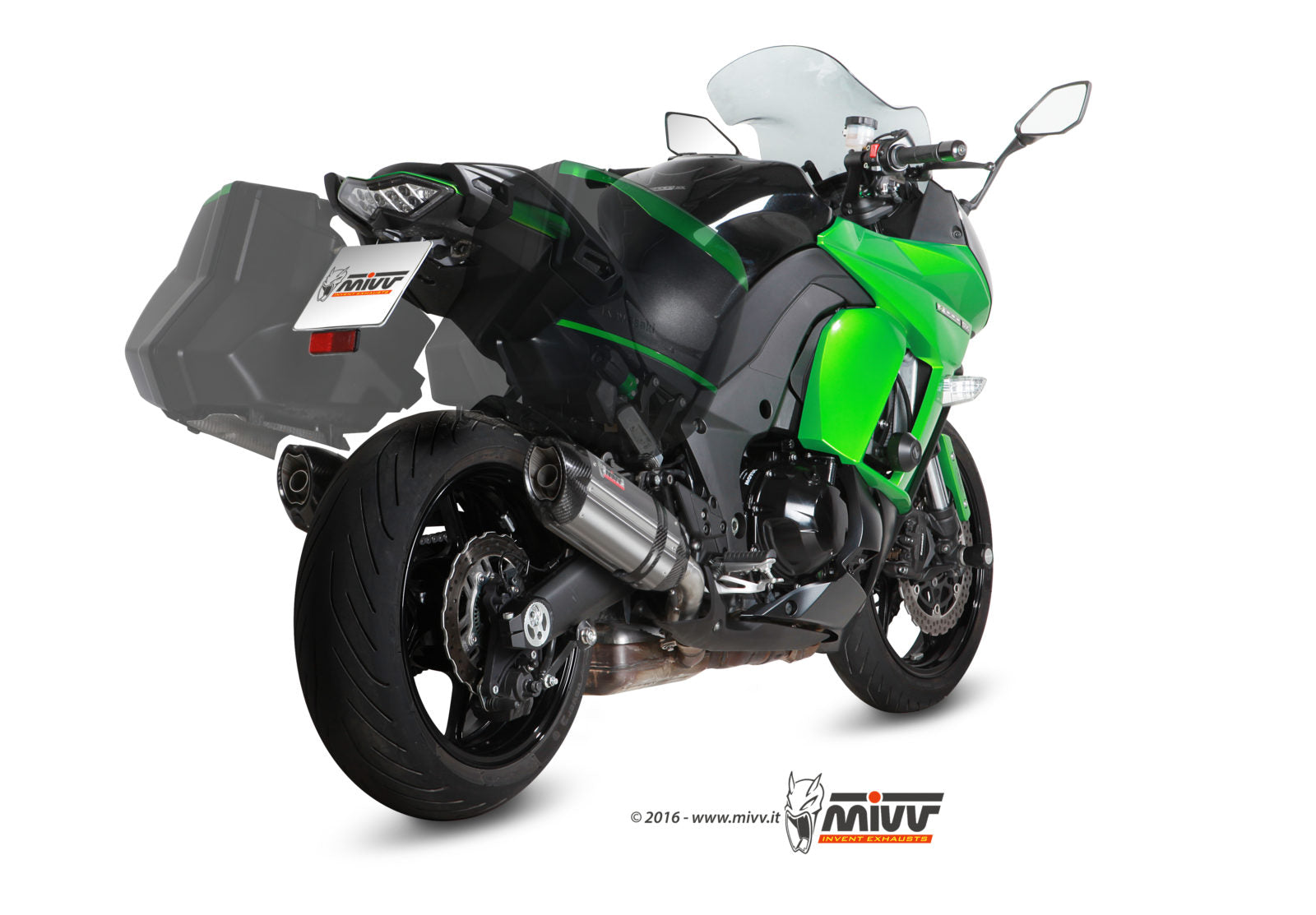 TERMINALI DI SCARICO INOX MIVV SUONO KAWASAKI Z1000 SX/NINJA 1000 SX 2014-19