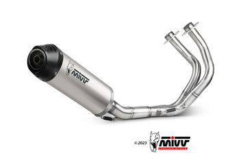 Scarico Completo Mivv In Titanio Oval Kawasaki Z650 2017-2023