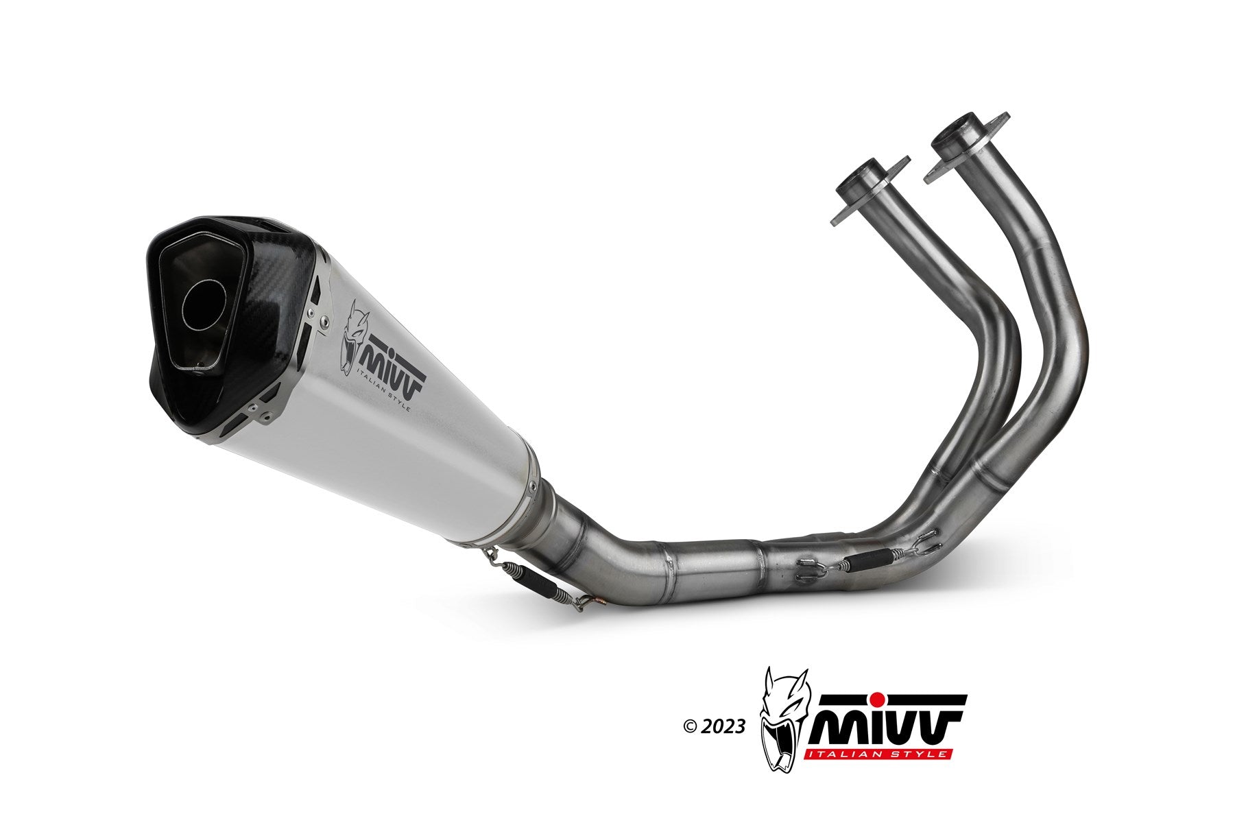 SCARICO COMPLETO IN ACCIAIO INOX MIVV DELTA RACE KAWASAKI NINJA 650 2017 - 2023