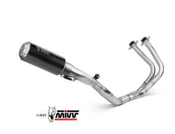 Scarico Completo Mivv Alto In Carbonio Racing Mk3 Kawasaki Z650 2017-2023