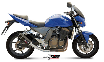 Terminale Di Scarico Inox Nero Mivv Gp Kawasaki Z750 2004-2006