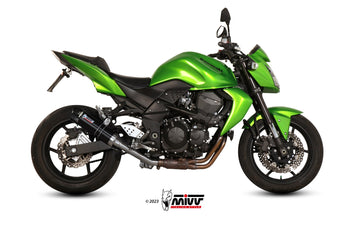 Terminale Di Scarico Inox Nero Mivv Gp Kawasaki Z750 2007-2014