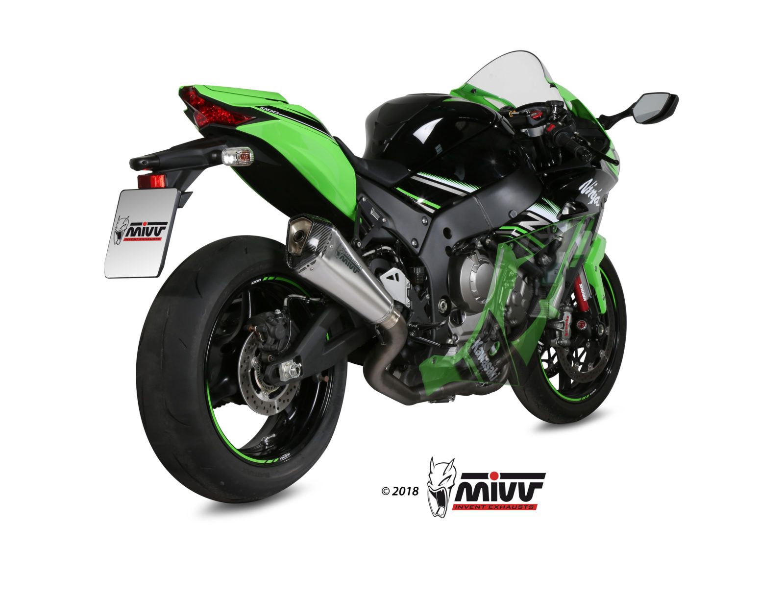SCARICO COMPLETO FULL TITANIO RACING MIVV DELTA RACE KAWASAKI ZX-10R/RR/SE 16-24