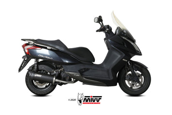Scarico Completo Mivv Inox Nero Mover Kymco Downtown 125 2009-2016