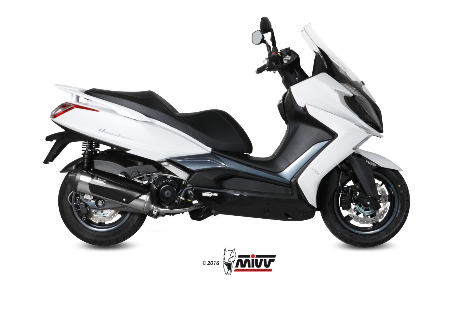 SCARICO COMPLETO IN ACCIAIO INOX MIVV URBAN KYMCO DOWNTOWN 350 2015 - 2016