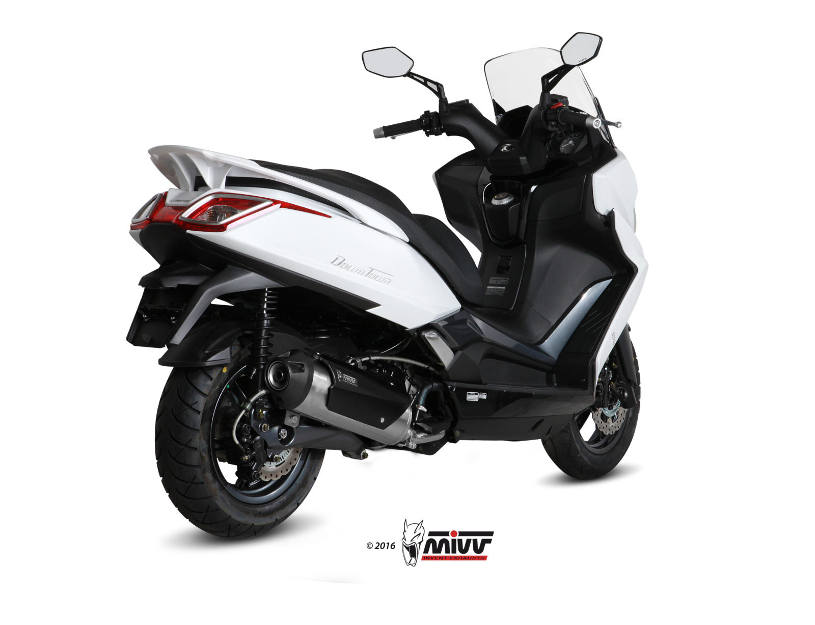 SCARICO COMPLETO IN ACCIAIO INOX MIVV URBAN KYMCO DOWNTOWN 350 2015 - 2016