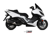 SCARICO COMPLETO IN ACCIAIO INOX RACING MIVV URBAN KYMCO XCITING 400 2013 - 2016