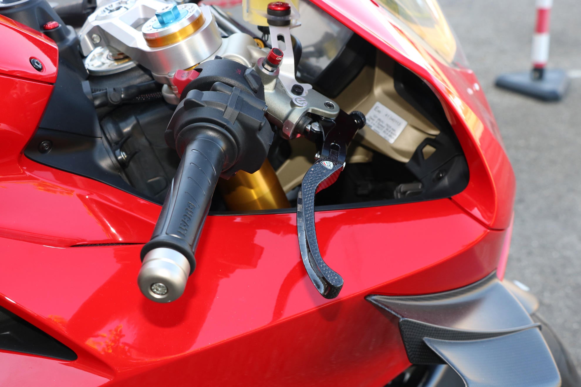 LEVA FRENO PIEGHEVOLE RACE CARBONIO CNC RACING MV AGUSTA F3 800 R 2023