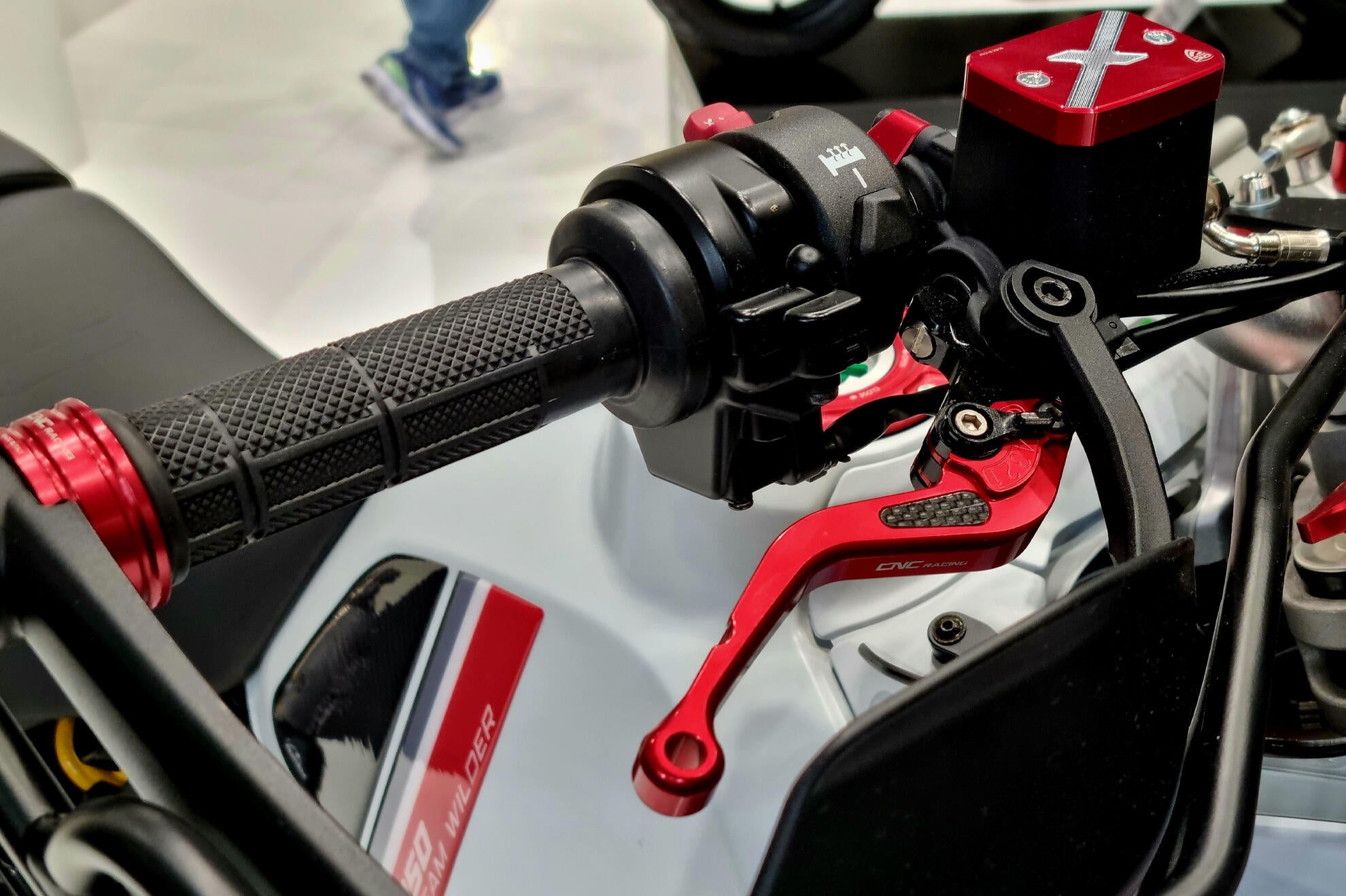LEVA FRENO CORTA CNC RACING DUCATI DESERTX 937 2022-25